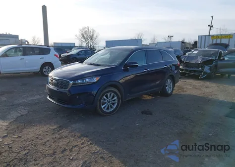 2020 Kia Sorento 2.4L Lx from USA, damaged, VIN 5XYPGDA35LG641055